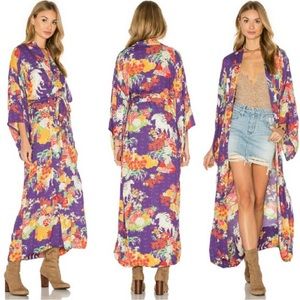 Spell & the Gypsy Collective Wild Horses Kimono - Royal